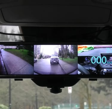Dash camera for accident recording and driver protection