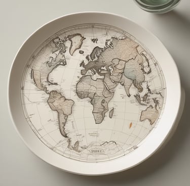 a wooden tray with a bowl of sushi and chopsticks