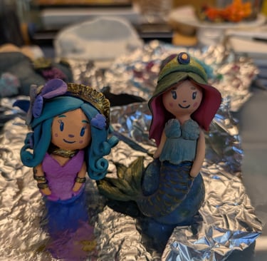 Mermaid Sculptures