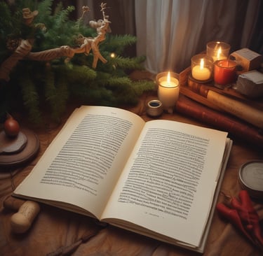 A serene image of soft parchment, symbolizing healing through poetry.