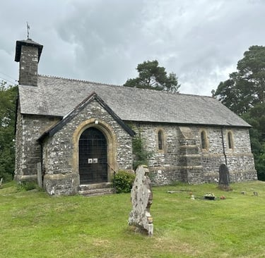 Llanlleonfel Church, Garth