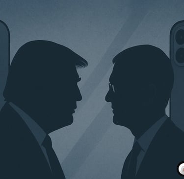 Ini adalah gambar dari Artikel iJOE - Apple Service Surabaya yang berjudul : Donald Trump Produksi T1 Untuk Saingi iPhone