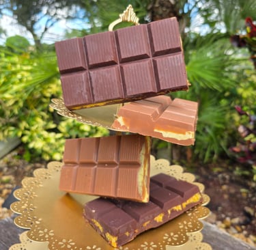 infused dubai chocolate bars