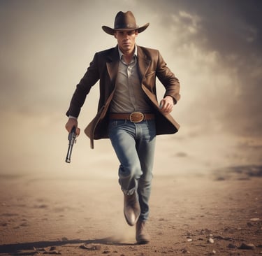 A stylized, green geometric logo resembling overlapping lines forms the central focus. Below the logo, the text 'Open AI' is displayed in a golden hue. The background features a pattern of concentric, reflective circles with a teal tint on a dark surface.