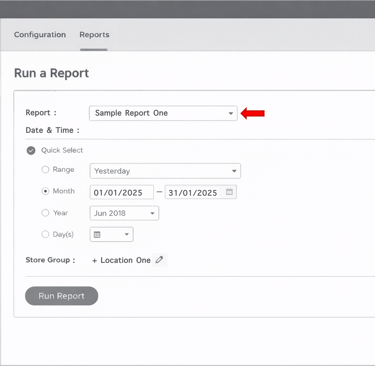 Enterprise Manager Legacy Report Parameters