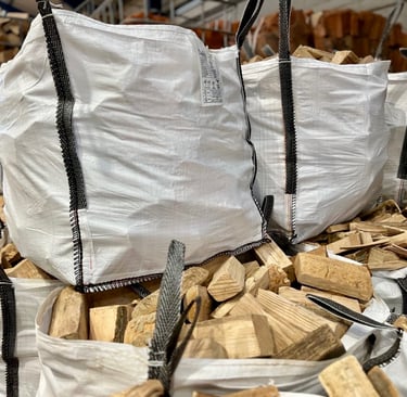 Bulk Bag Kiln Dried Firewood including oak, beech and ash