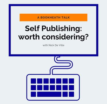 Social Square image for Self Publishing event, designed by Briony Langley-Miles (https://brionywrites.com/)