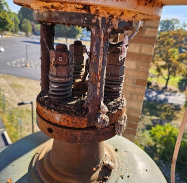 Bell Mounting to Tower