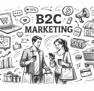 B2C marketing image