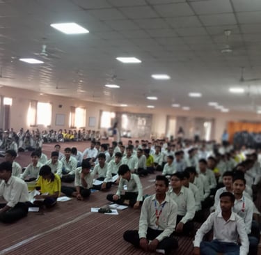 Stdents taking our class - Dashrath Putra Foundation