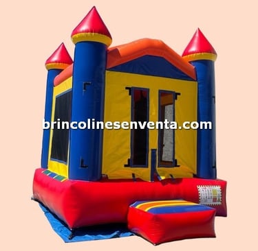 11x11 brincolin castillo inflable multicolor