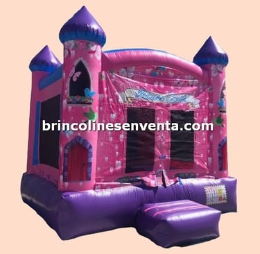 13x13 brincolin de princesa rosita morado en venta