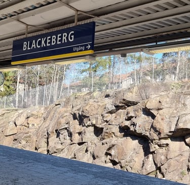 Blackeberg Metro Station