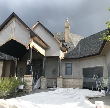 exterior stucco painting primer base