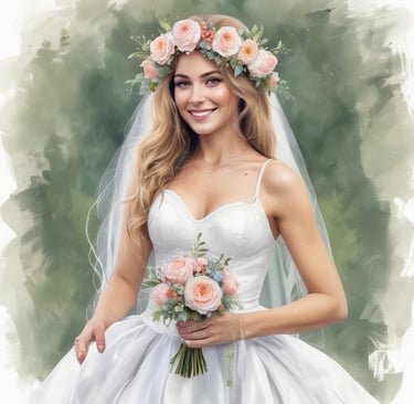 A glowing neon sign displaying cursive letters in an orange hue, set against a dark background. The neon tubes are bright and create a warm ambiance, with a hint of blue and white light accentuating the top.