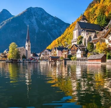 Europe Lake and Mountains