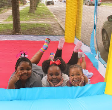 365 We Thrive Community Activation Auburn Gresham with 3 younger youth