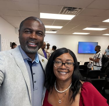 365 WE THRIVE AT CAPACITY BUILDING TRAINING PICTURED WITH REP LA SHAWN K. FORD