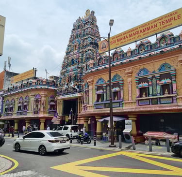 Hindutempel Kuala Lumpur Eingang