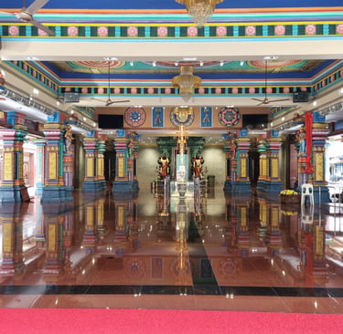Hindutempel Kuala Lumpur innen