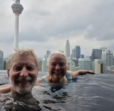 Infinitypool auf dem 39. Stock - Kuala Lumpur