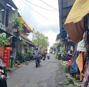 In den Gassen von Ubud