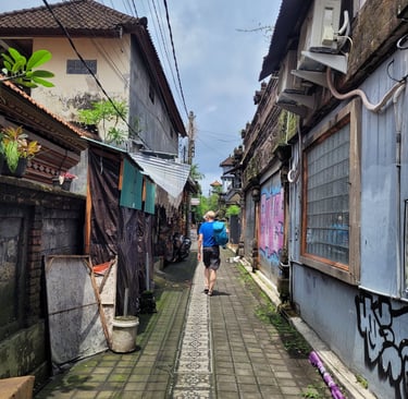 In den Gassen von Ubud