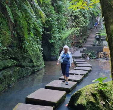 Wasserfall bei Ubud