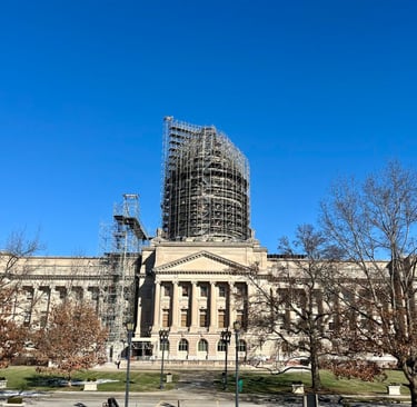 Image of the Kentucky capitol in Frankfort