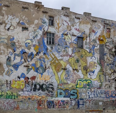 Reinhard Mokros: Berlin, Baustelle Tacheles Gelände 2019