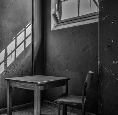 Zelle im ehemaligen Gefängnis Amtsgericht Berlin-Köpenick