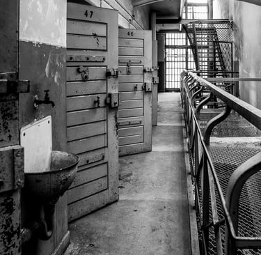 Zellengang des ehemaligen Gefängnisses Amtsgericht Berlin-Köpenick