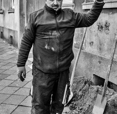 Reinhard Mokros: Porträt eines Arbeiters in Gelsenkirchen-Ueckendorf