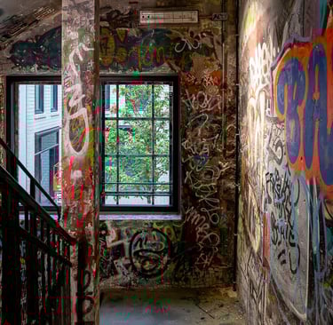 Reinhard Mokros: Berlin, Tacheles Gebäude 2023