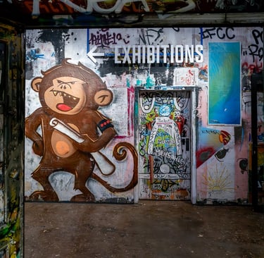 Reinhard Mokros: Berlin, Tacheles Gebäude 2023