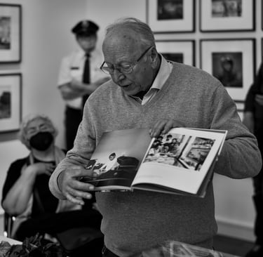 Der Fotograf Thomas Billhardt (* 2.5.1937 + 23.1.2025) Foto: R. Mokros
