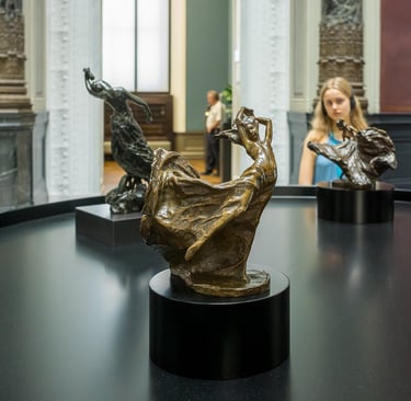 Sturmskulptur von Bernhard Hoetger in der Alten Nationalgalerie Berlin