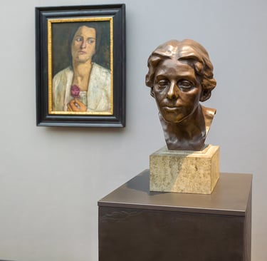 Clara Westhoff Gemälde und Skulptur von Paula Modersohn-Becker
