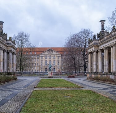 Reinhard Mokros: Berlin, Kleistpark, Königskollonaden und Kammergericht