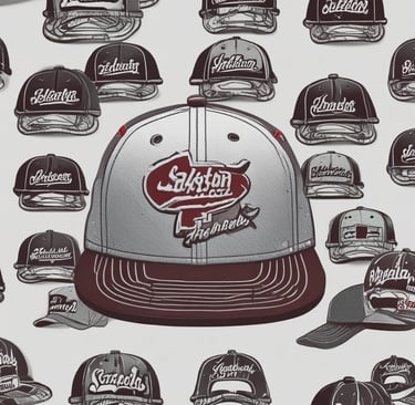 A stylish black baseball cap featuring a subtle embroidered logo inspired by Sebastian 68's music vibe