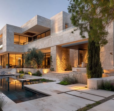 Boutique luxury home Katamon Jerusalem — concept architecture by Jerusalem Architects