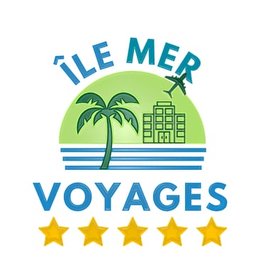 Logo du site et Vacances sur mesure avec l’agence de voyages Ile Mer Hôtel Voyages