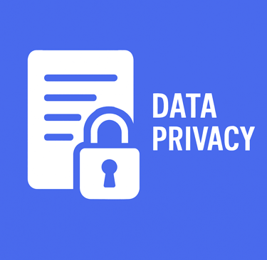 Document with lock icon representing data privacy and secure customer information for MS Car Removal