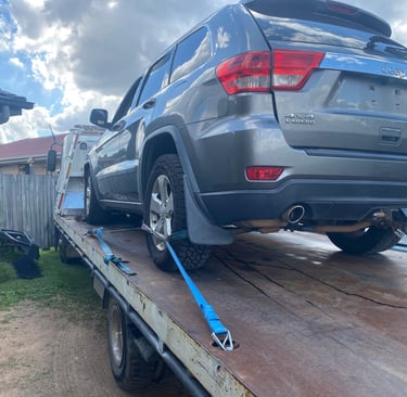 Tow truck removing an unwanted car