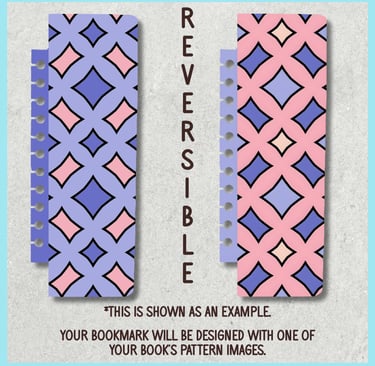 custom patterns reversible snap-in bookmark