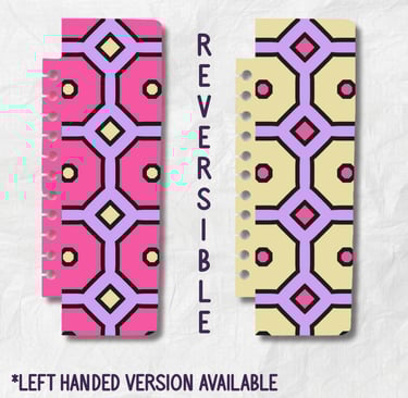 mindful patterns reversible snap-in bookmark