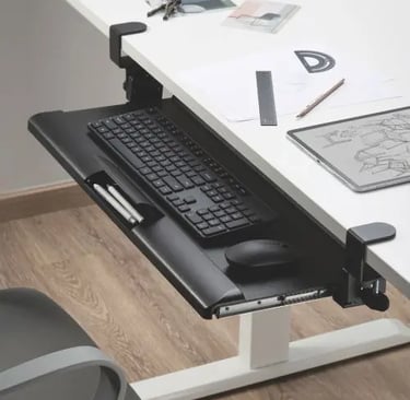 Singularity-India-LUMI-Monitor-Arm-keyboard