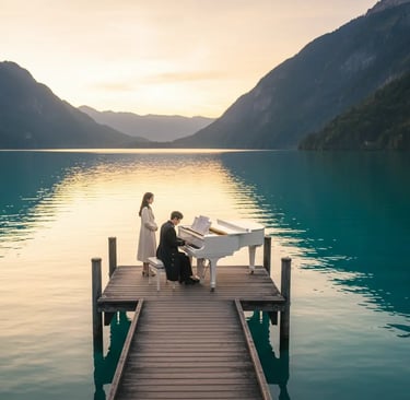 Scenic winding mountain road drive on the Crash Landing on You Swiss tour.