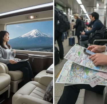 Planning Japan route on Tokyo metro, DIY vs private tour