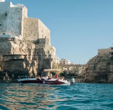 Navigating the cliffs only reachable by sea